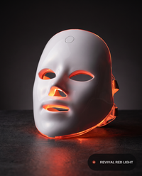 Revival Aura, 7-color LED facial mask, low front angle