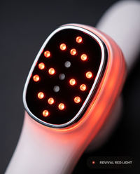 Revival Wand, macro detail of the LED treatment head